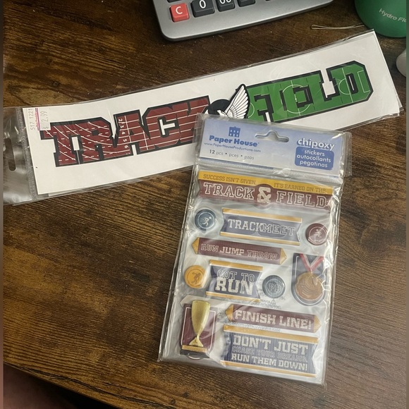 Paper House Productions Sports/Prom 3D sticker bundle!! All new! - Picture 7 of 13